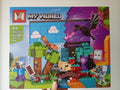 My World: Batalla en el Bosque MG1383 - Kit Construcción Estilo Minecraft 457 Piezas